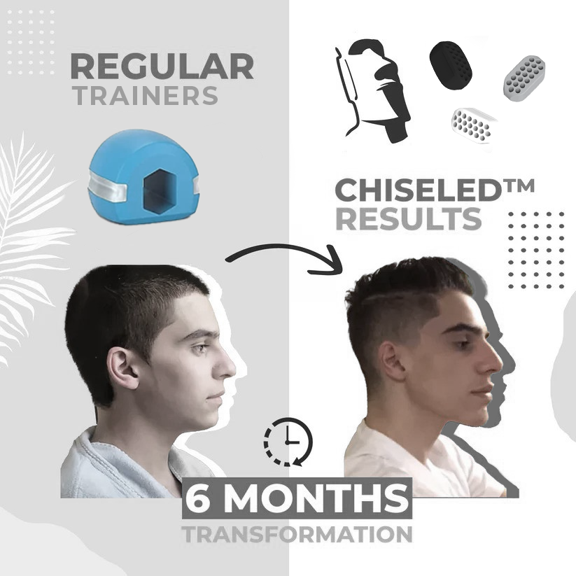 Chiseled® Rubber Jaw Trainer