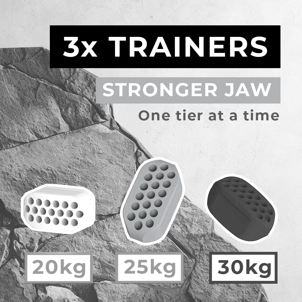 Chiseled® Rubber Jaw Trainer