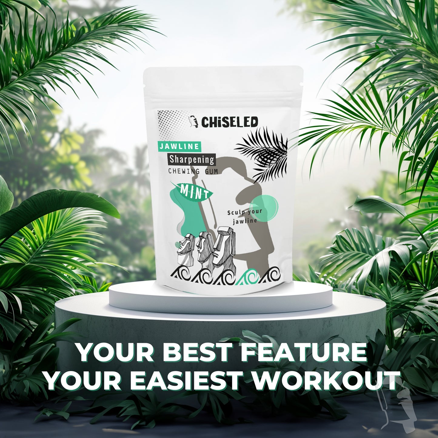 Chiseled® Jawline Gum - Mint